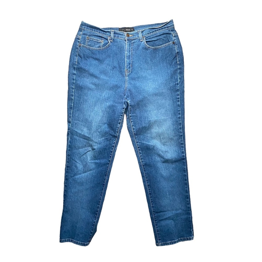 Classic Mom Blue Jeans Straight leg